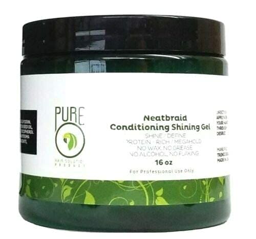 Pure O Natural Neatbraid Beauty Professional Conditioning Shining Gel