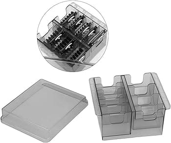 BARBER BOX  8 PIECE STORAGE BOX FOR PLASTIC GUARD COMBS