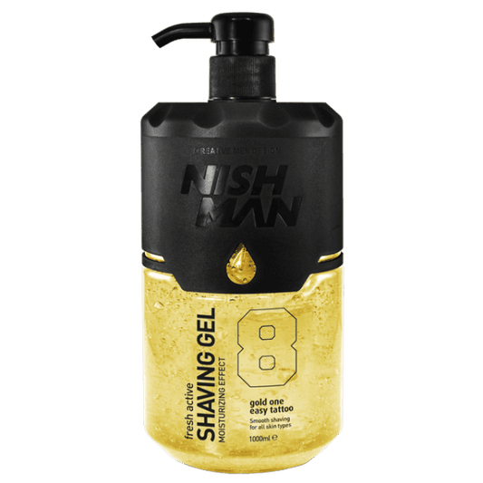 NISHMAN SHAVING GEL GOLD ONE N.8 - 1000ML