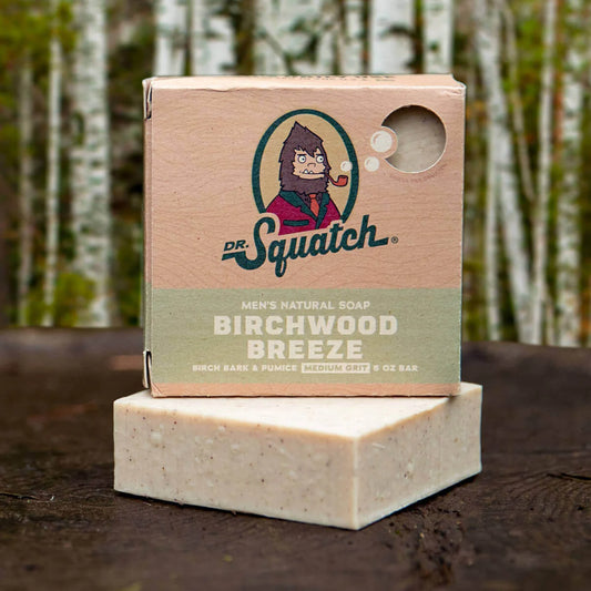 DR Squatch BIRCHWOOD BREEZE, 5oz Bar Soap