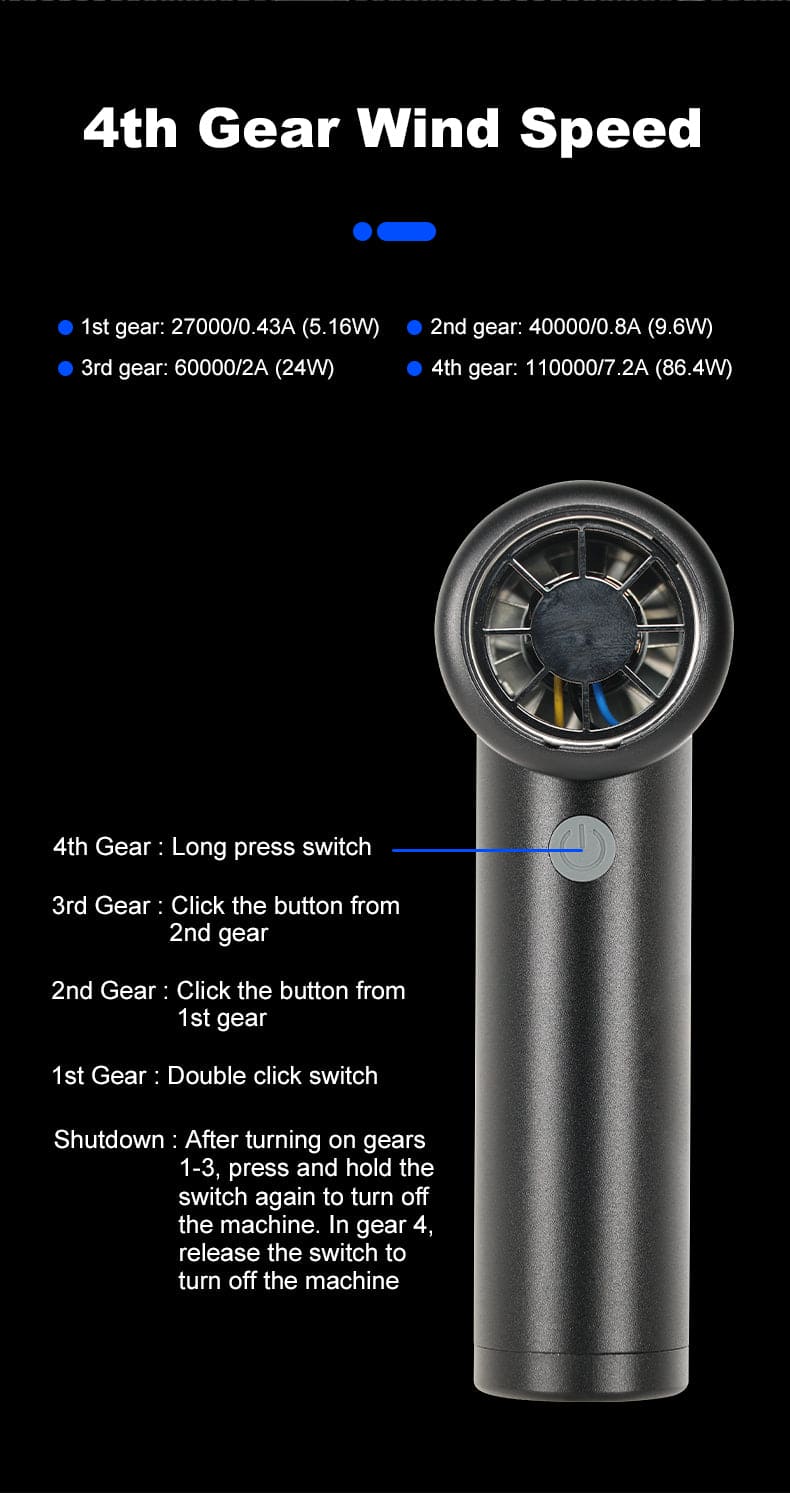 Turbo AirMax Duster with FREE GOLDY GRIP