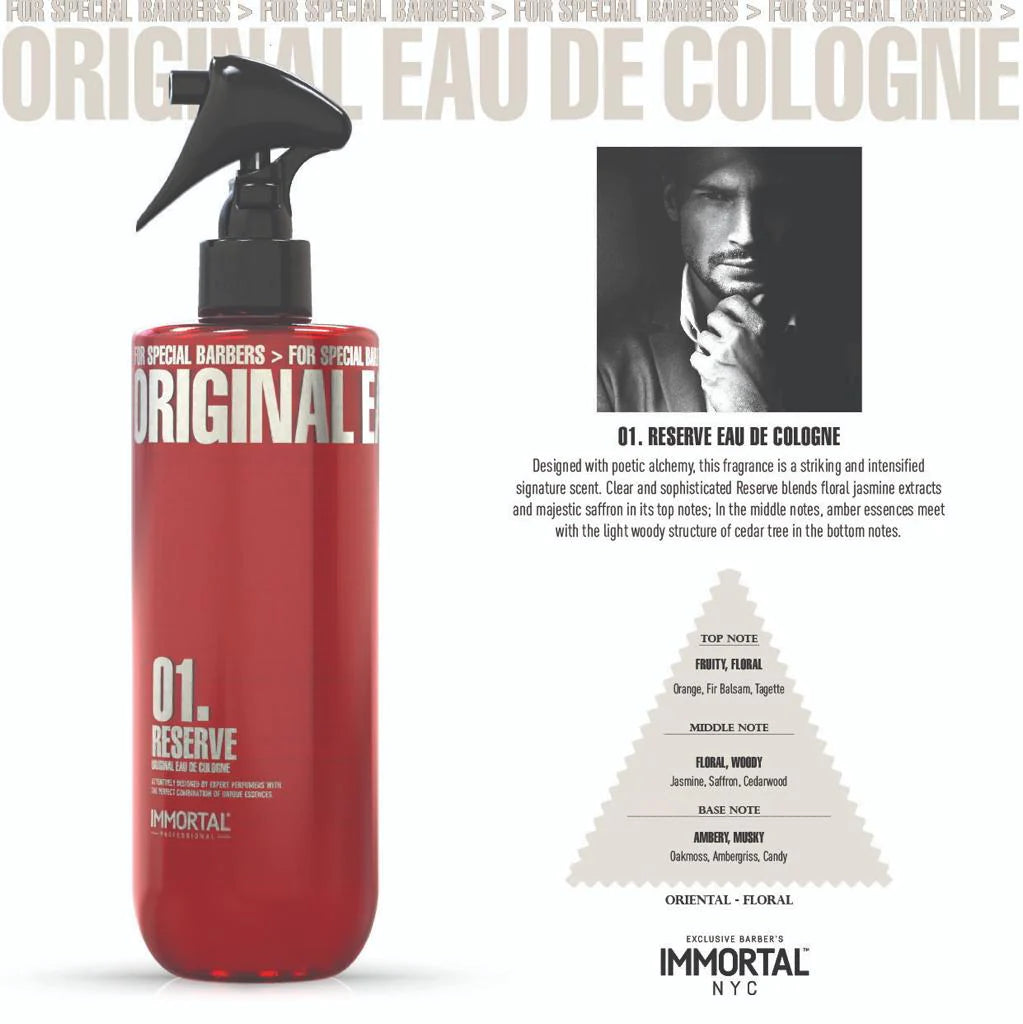 IMMORTAL RESERVE COLOGNE #01/RED