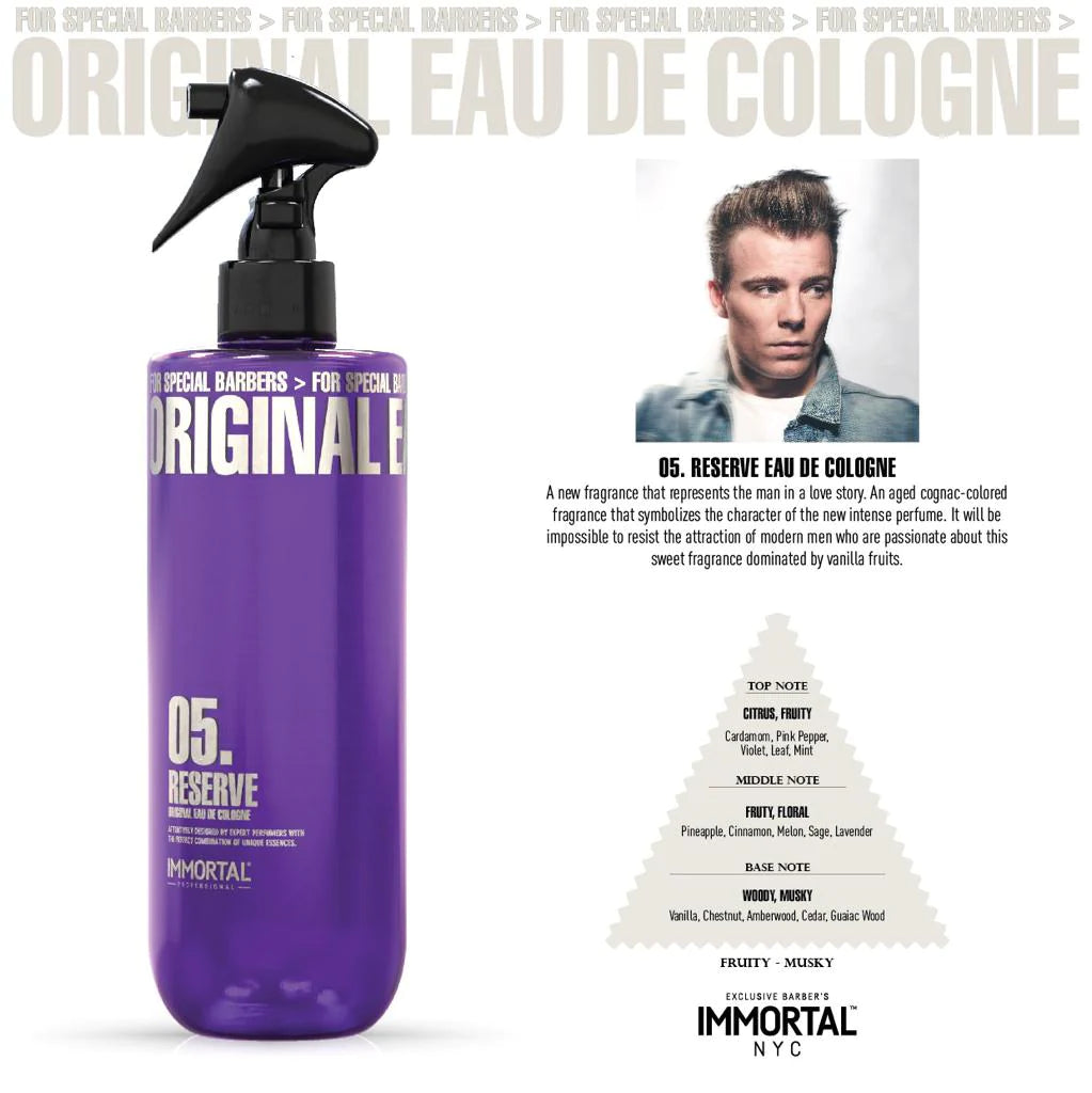 IMMORTAL RESERVE COLOGNE #05/PURPLE