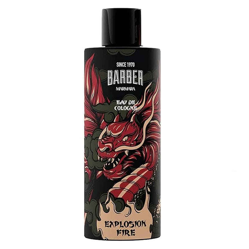 Marmara Barber Aftershave Cologne 500 ML Amikoo Explosion Fire 18K Gold