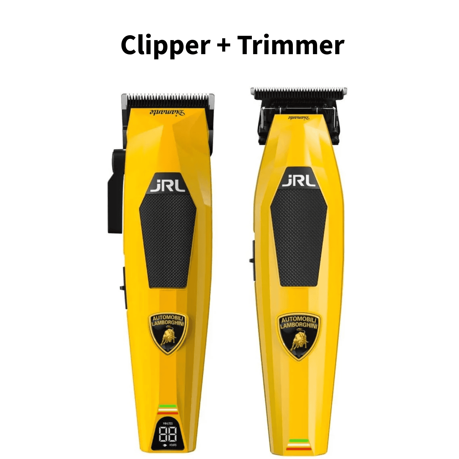 JRL x Lamborghini Diamante Clipper + Trimmer COMBO SET - Yellow JRL x Lamborghini Diamante Clipper + Trimmer COMBO SET - Yellow