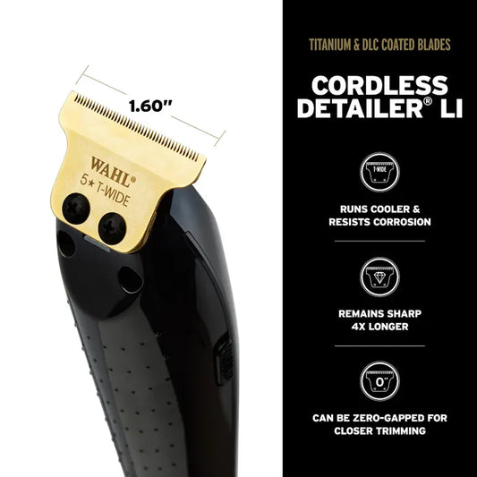 WAHL CORDLESS BARBER COMBO Magic Clip & Detailer