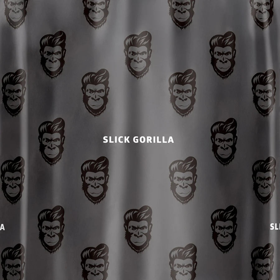 slick gorilla Barber Cape Black