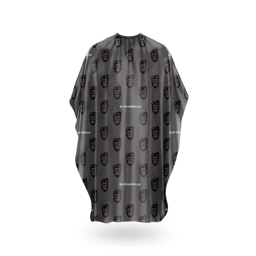 slick gorilla Barber Cape Black