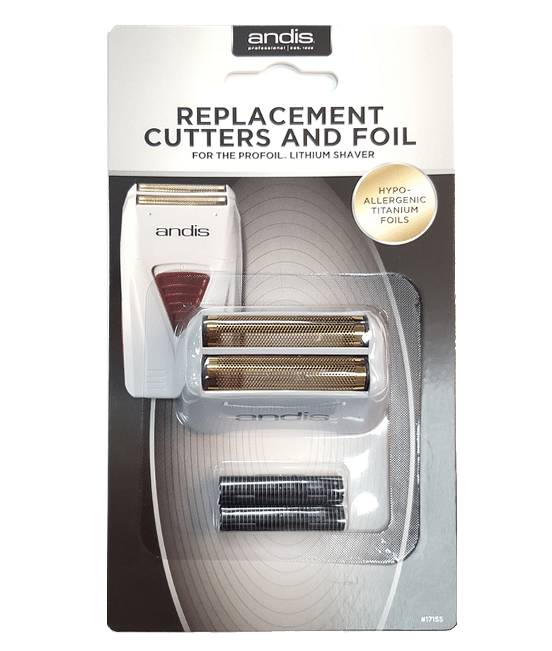 Andis ProFoil Lithium Titanium Foil Assembly and Inner Cutters #17155 - Goldy TV