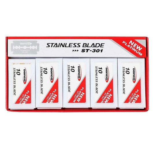 Dorco Platinum Stainless Double Edge Blades #ST-301 - Goldy TV