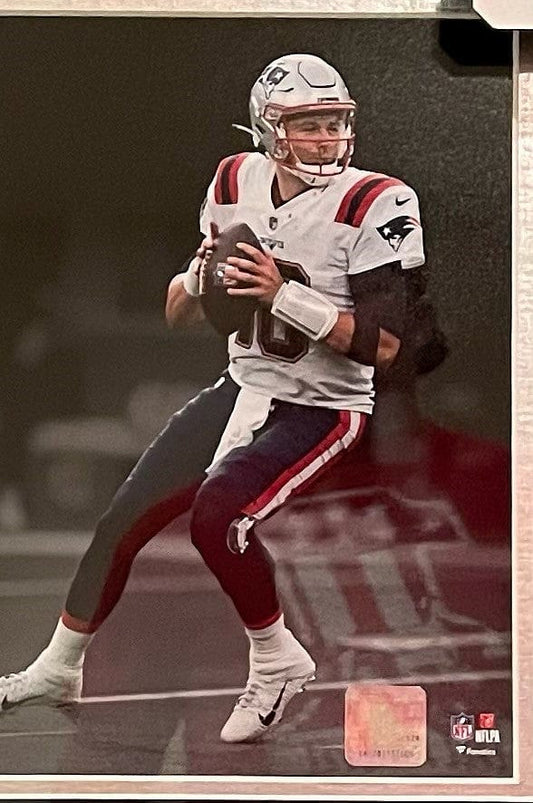 Tom Brady & Mac Jones - Passing the Torch action shots Frame 18”x22”
