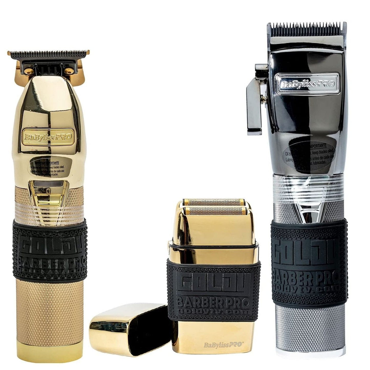 Goldy Professional Barber Clipper Grip Bands, Non Slip and Heat Resistant Clipper Bands
