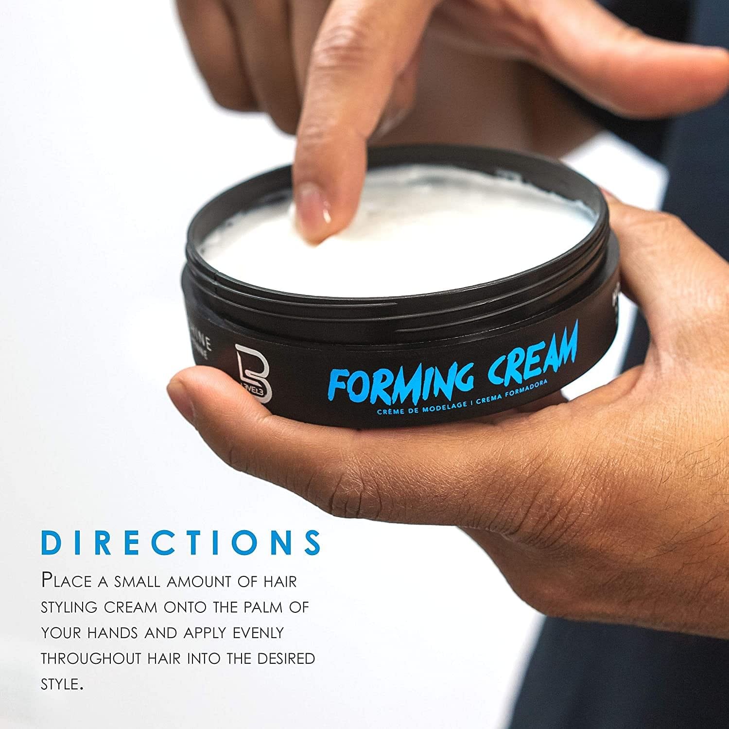 Level 3 Forming Cream Natural Look Hairstyle Improves Volume Level Three Hair Cream - Goldy TV