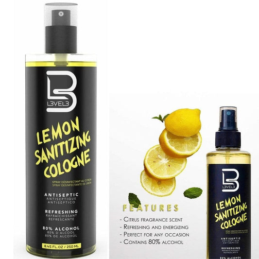 Level 3 Lemon Sanitizing Cologne Mens Travel Cologne Perfect for any Occasion - Goldy TV