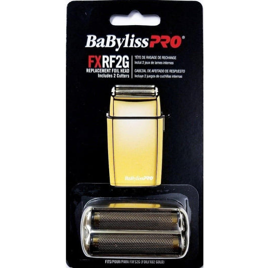BaByliss Pro FOILFX02 Gold Replacement Foil & Cutter #FXRF2G - Goldy TV