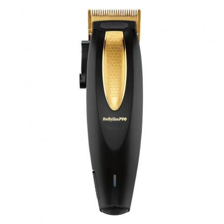 BaByliss PRO Lithium FX+ Cord/Cordless Ergonomic Clipper - Black & Gold (FX673N)