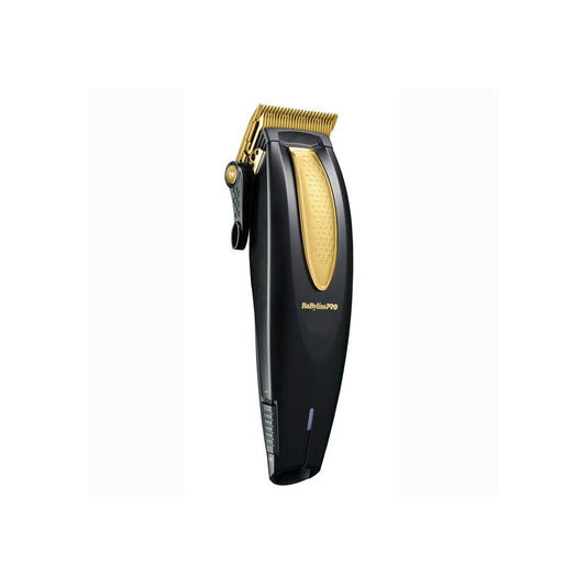 BaByliss PRO Lithium FX+ Cord/Cordless Ergonomic Clipper - Black & Gold (FX673N)