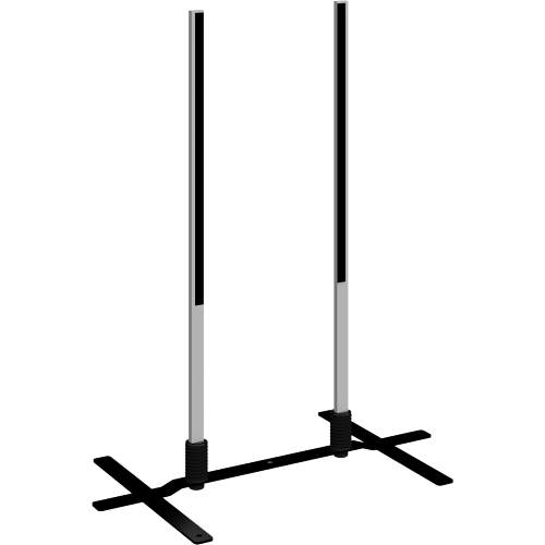 Contour Outdoor Sign Plate Base - Goldy TV