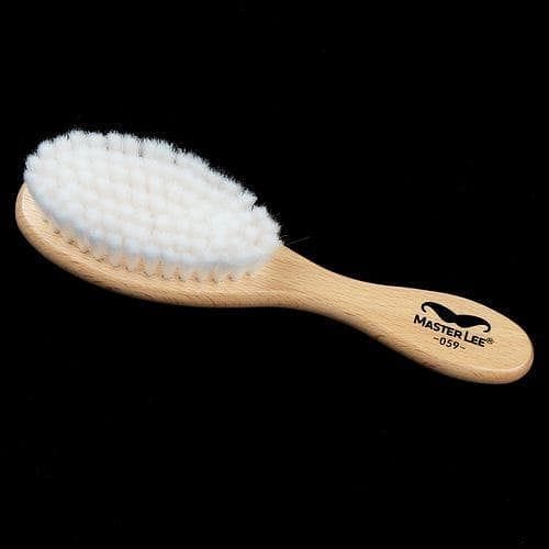 ND10 Wooden Handle Hairdressing Soft Fiber Brush Barber Neck Duster Cleaning Remove Brush Hair Styling Tools - Goldy TV