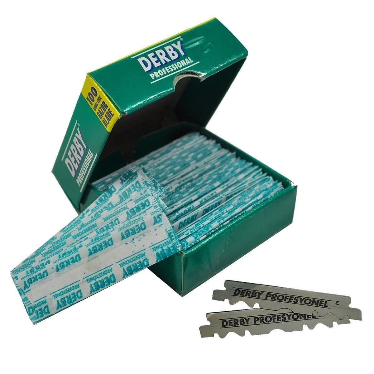 Derby Professional Single Edge Razor Blades - Goldy TV
