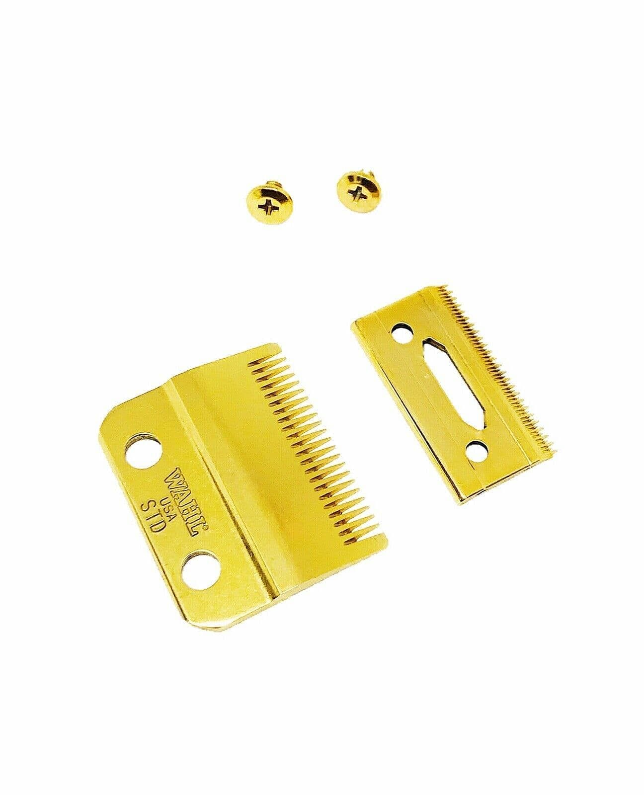Wahl Stagger-Tooth 2-Hole Clipper Blade for Cordless Magic Clip, Gold - Goldy TV