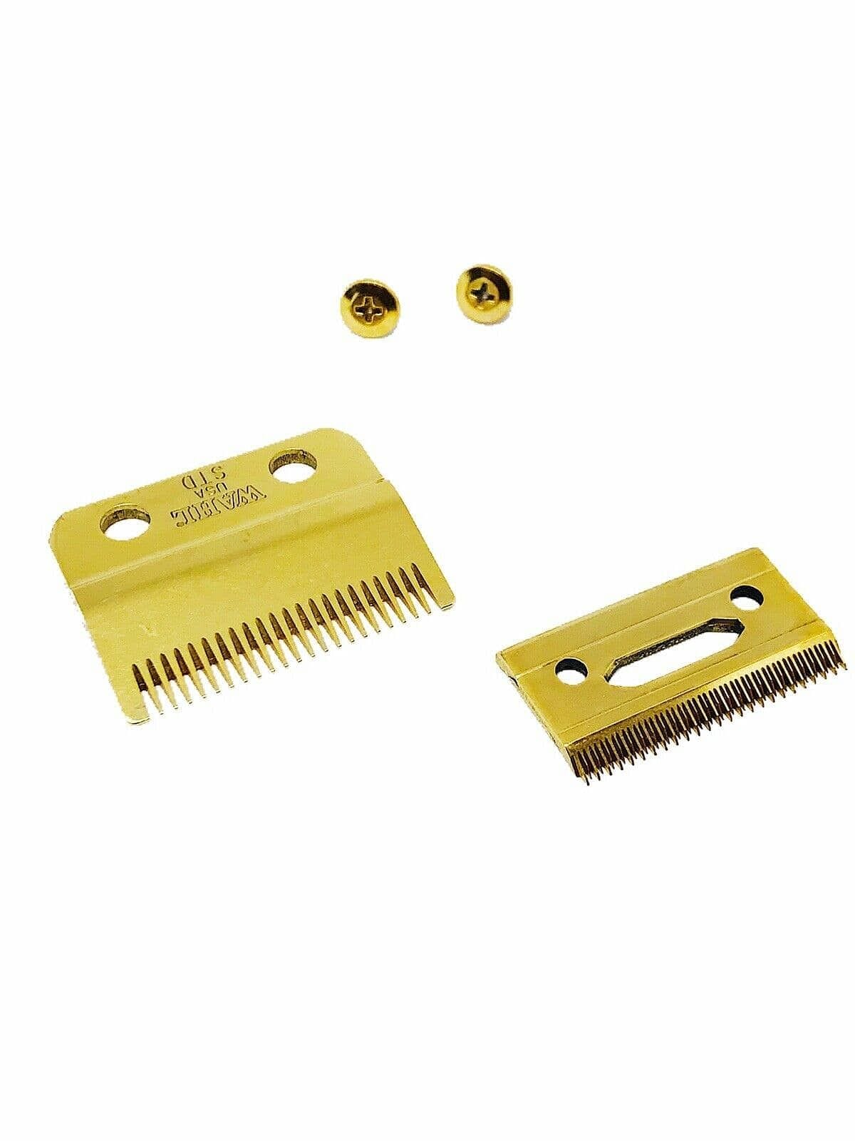 Wahl Stagger-Tooth 2-Hole Clipper Blade for Cordless Magic Clip, Gold - Goldy TV