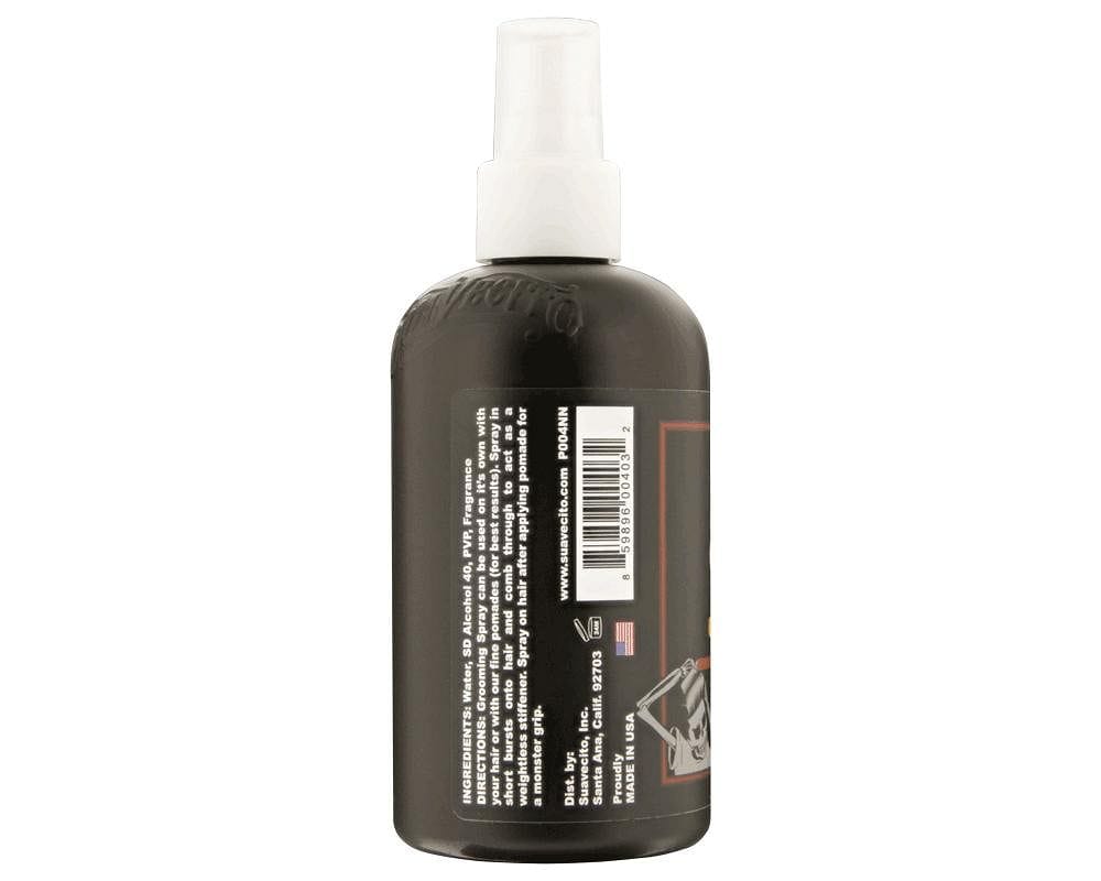 Suavecito Pomade Grooming Spray, 8 oz High Shine Strong Hold (Non-Aerosol Hairspray) - Goldy TV