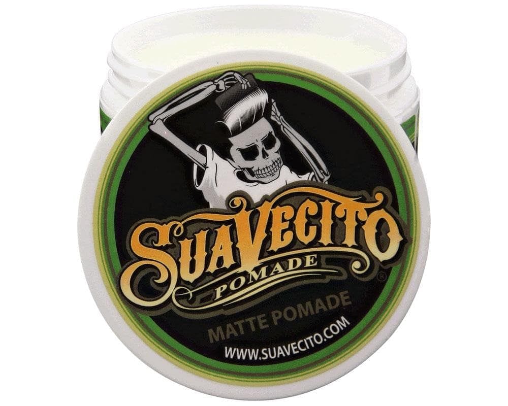 Suavecito Pomade Matte Shine-Free Creamy Consistency Effortless Styling Medium Hardness Formula 4 Ounce - Goldy TV
