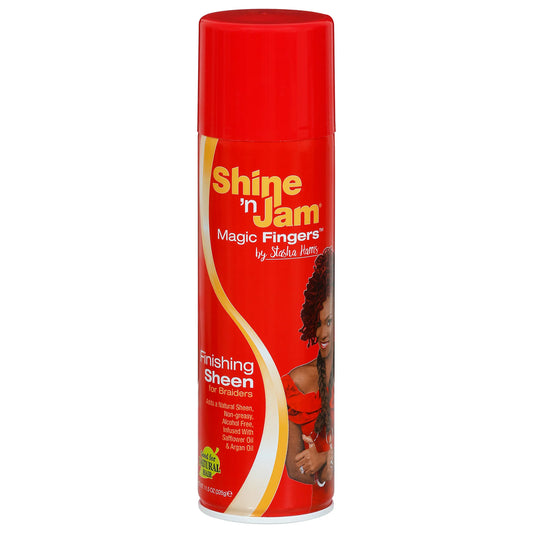 Shine N Jam Magic Fingers For Braiders Finish Sheen 11.5oz