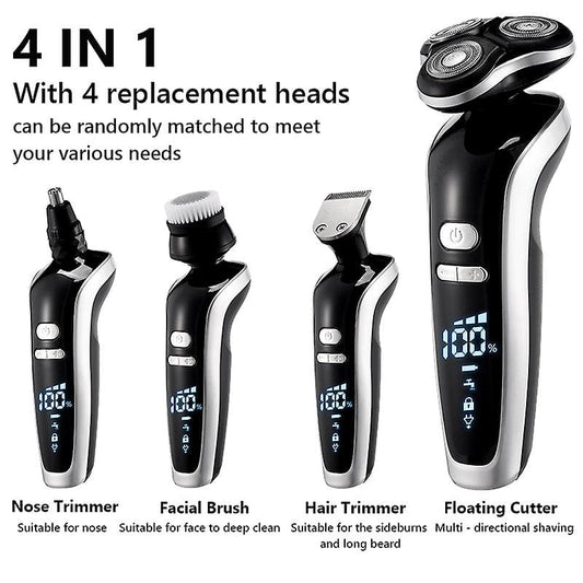 Rotary Electric Shaver Hair Trimmer 4 in 1 LI 1800