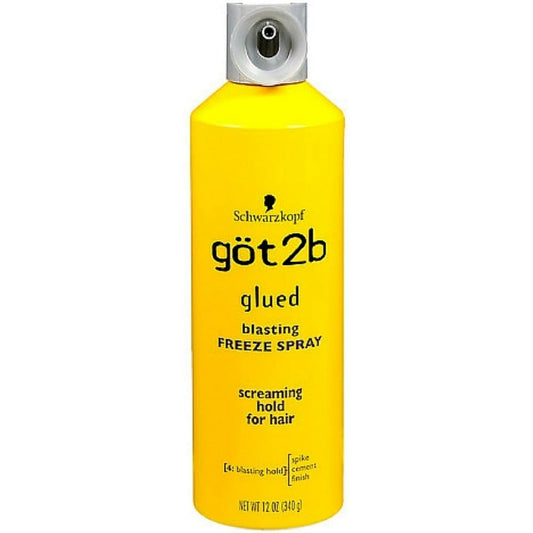 Got2b Glued Blasting Freeze Hairspray, 12 oz