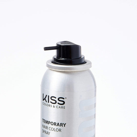 Kiss Tintation Temporary Color Spray Darkest Brown 6.0 oz