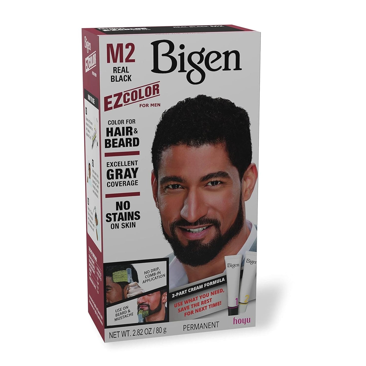 Bigen Ez Color For Men M2 Real Black Kit