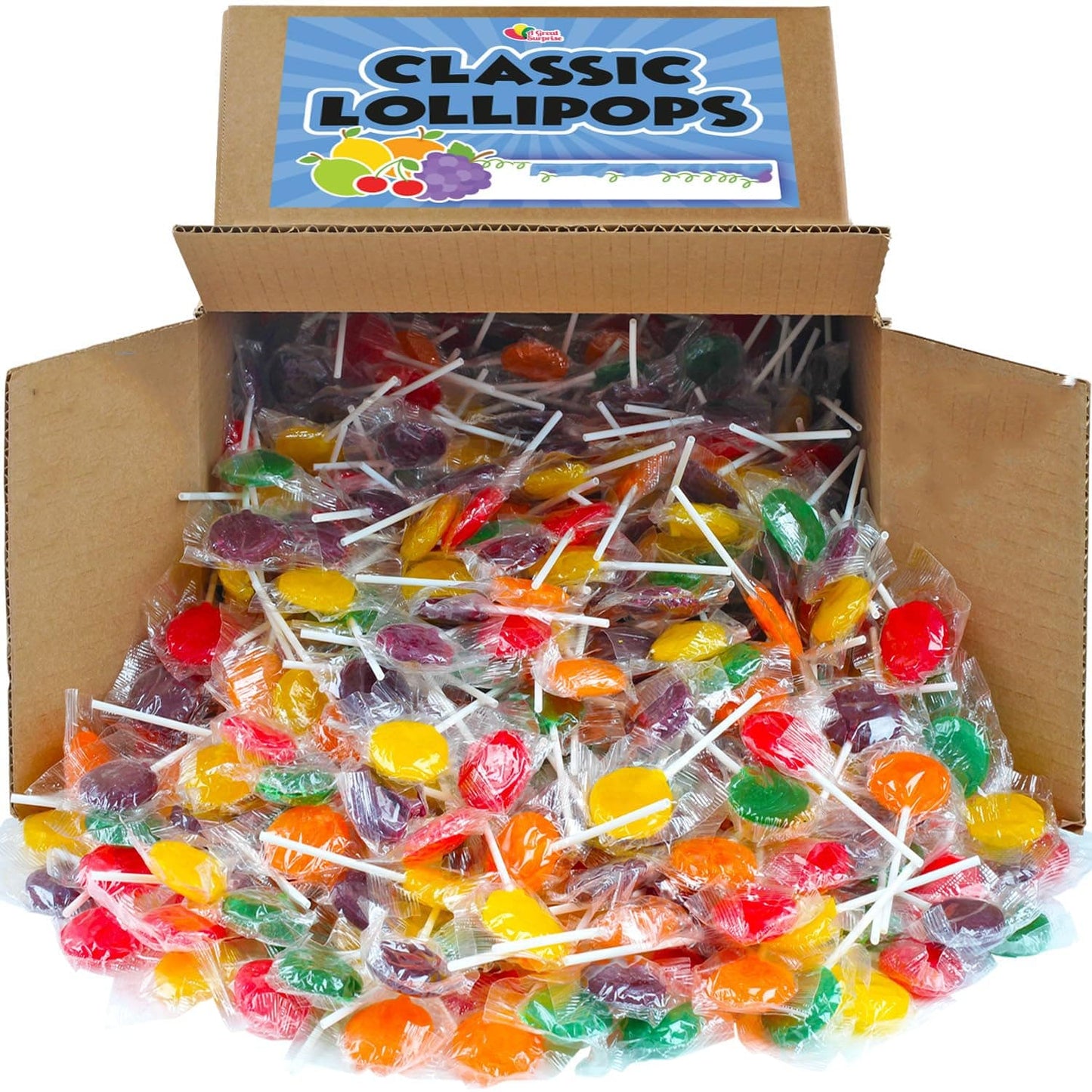 LolliPop Charms® Mini Pops® Assortment 10lbs Mega Bulk Pack