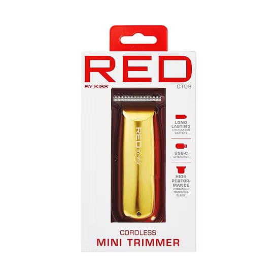 RED By Kiss RECHARGEABLE CORDLESS MINI TRIMMER