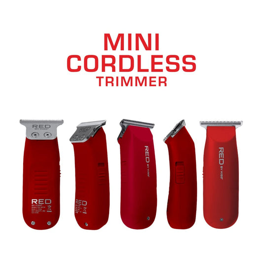 RED PRO CORDLESS RECHARGEABLE MINI TRIMMER