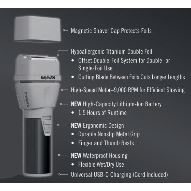 #FX75FS2 BabylissPro CoreFX Shaver