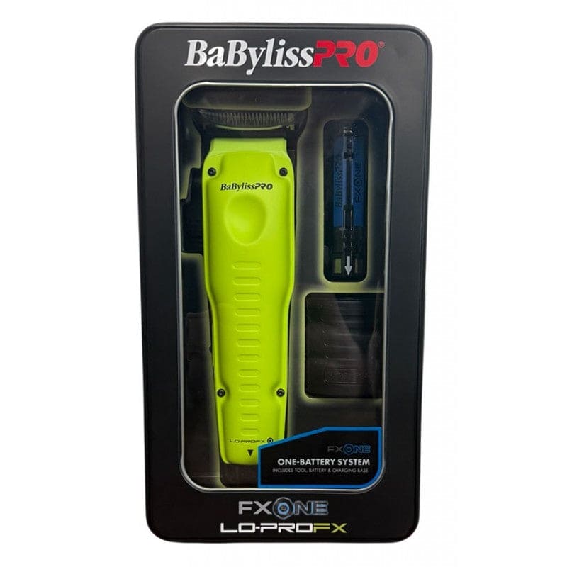 #FX829NY BabylissPro L.E. FXONE LO-PRO Clipper - Neon