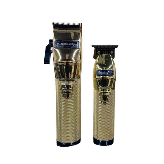 BABYLISS LIMITEDFX GOLD W/ BLUE  CLIPPER AND TRIMMER COMBO (FX870&FX787)