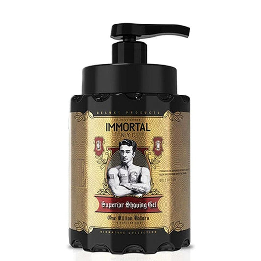 Immortal One Million Dollars Superior Shaving Gel 33.8oz