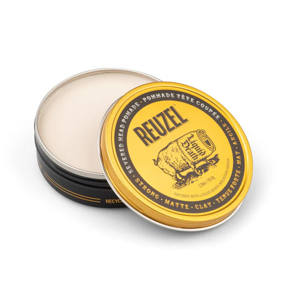 REUZEL  Liquid Death Severed Head Clay Pomade