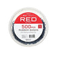 Red by Kiss 500 Medium Rubber Bands #HRB02