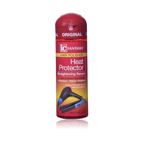 Fantasia IC Hair Polisher Heat Protector Straightening Serum 6 oz,