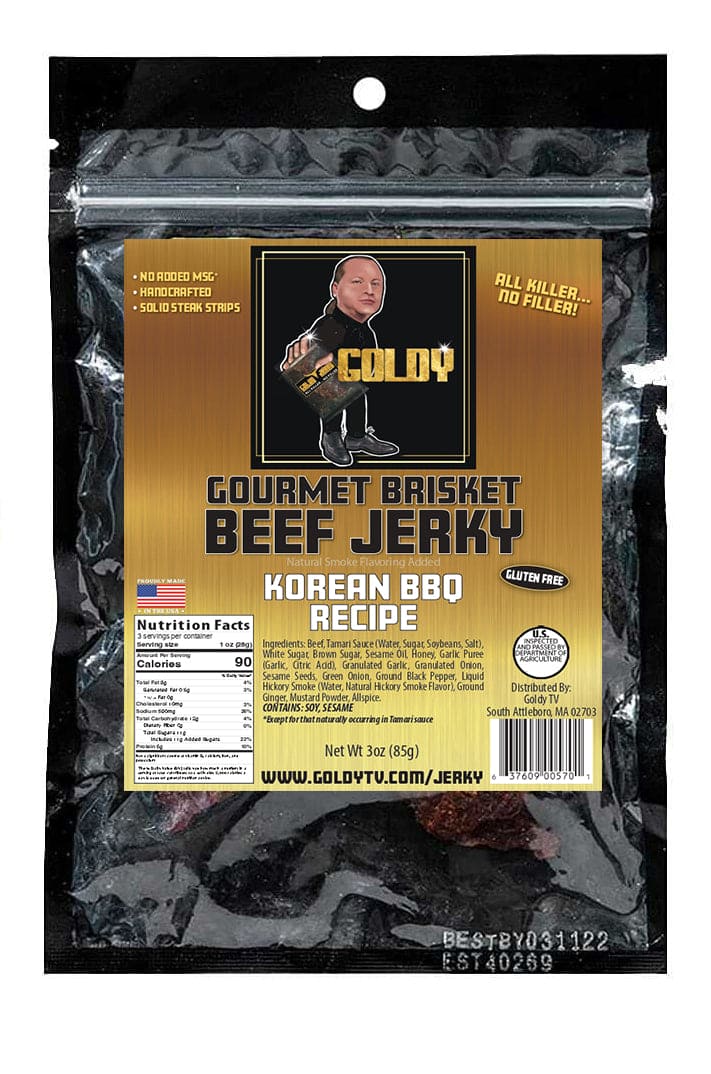 Korean BBQ Beef Jerky