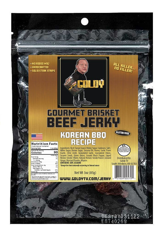 Korean BBQ Beef Jerky