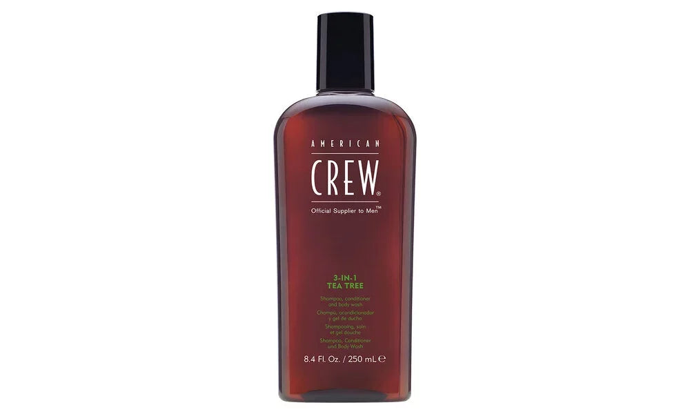 AMERICAN CREW 3 in 1 TEA TREE SHAMPOO 8.45oz