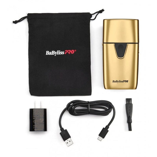 #FXLFS2G BabylissPRO UV Double-Foil Shaver - Gold