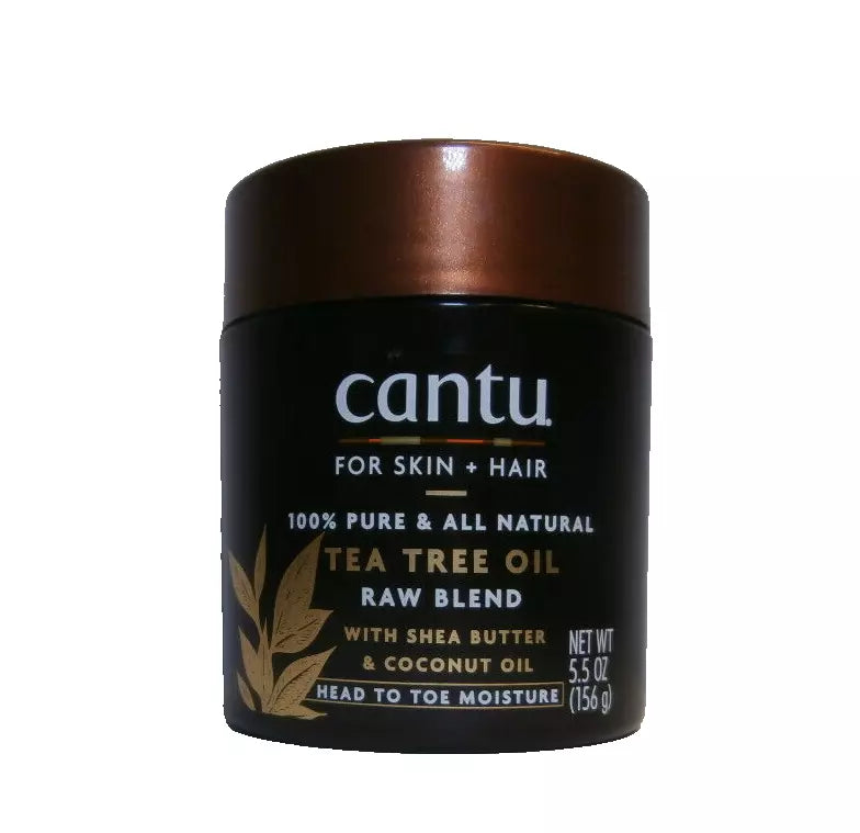 Cantu For Skin & Hair All Natural Tea Tree Oil Shea Butter Coconut 5.5oz