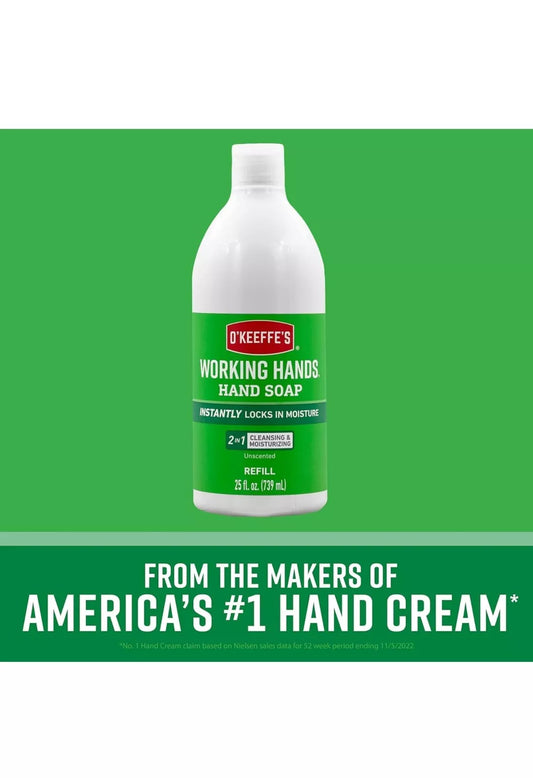 O'Keeffe's Working Hands 25oz Refill