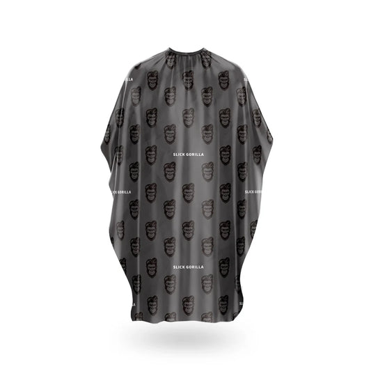 slick gorilla Barber Cape Black